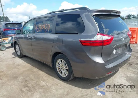 2015 Toyota Sienna Xle 8 Passenger from USA, damaged, VIN 5TDYK3DC1FS540806